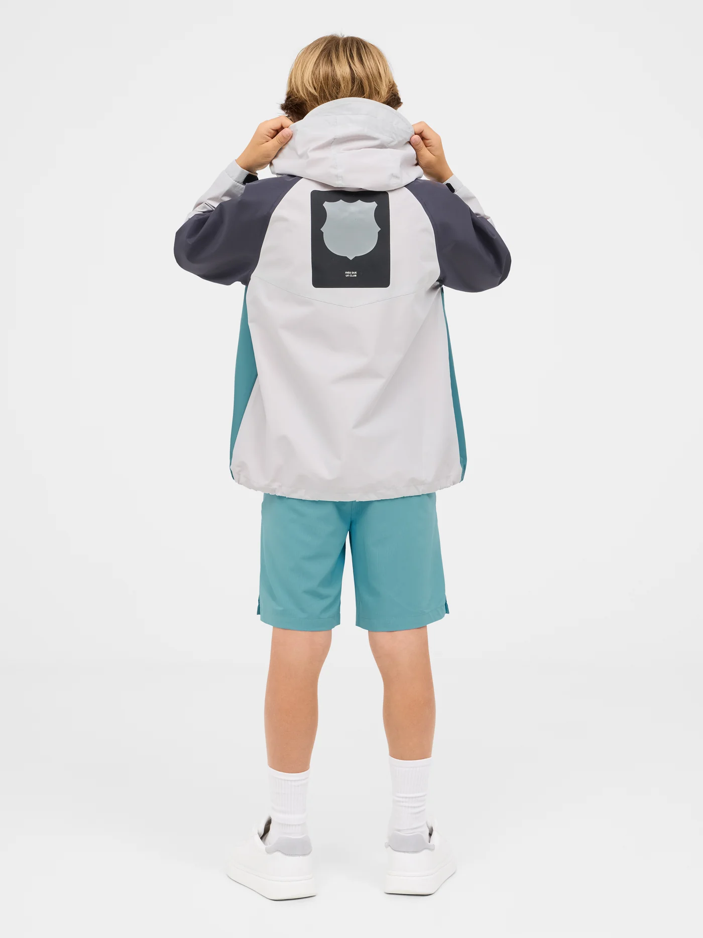 Barça lightweight hooded jacket – Junior - Image 4