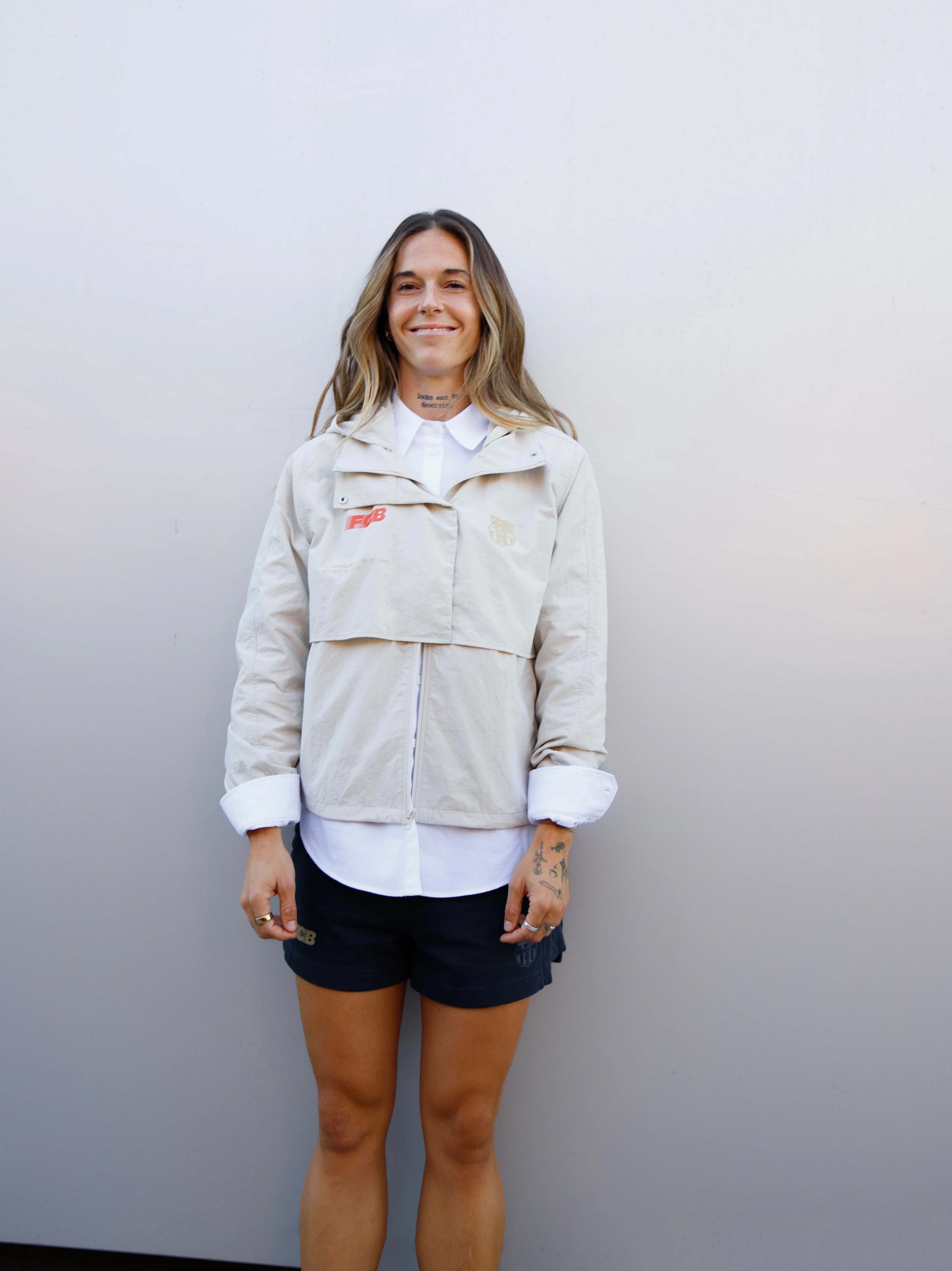 Light Jacket Pearl Barça Essentials - Women - Image 2