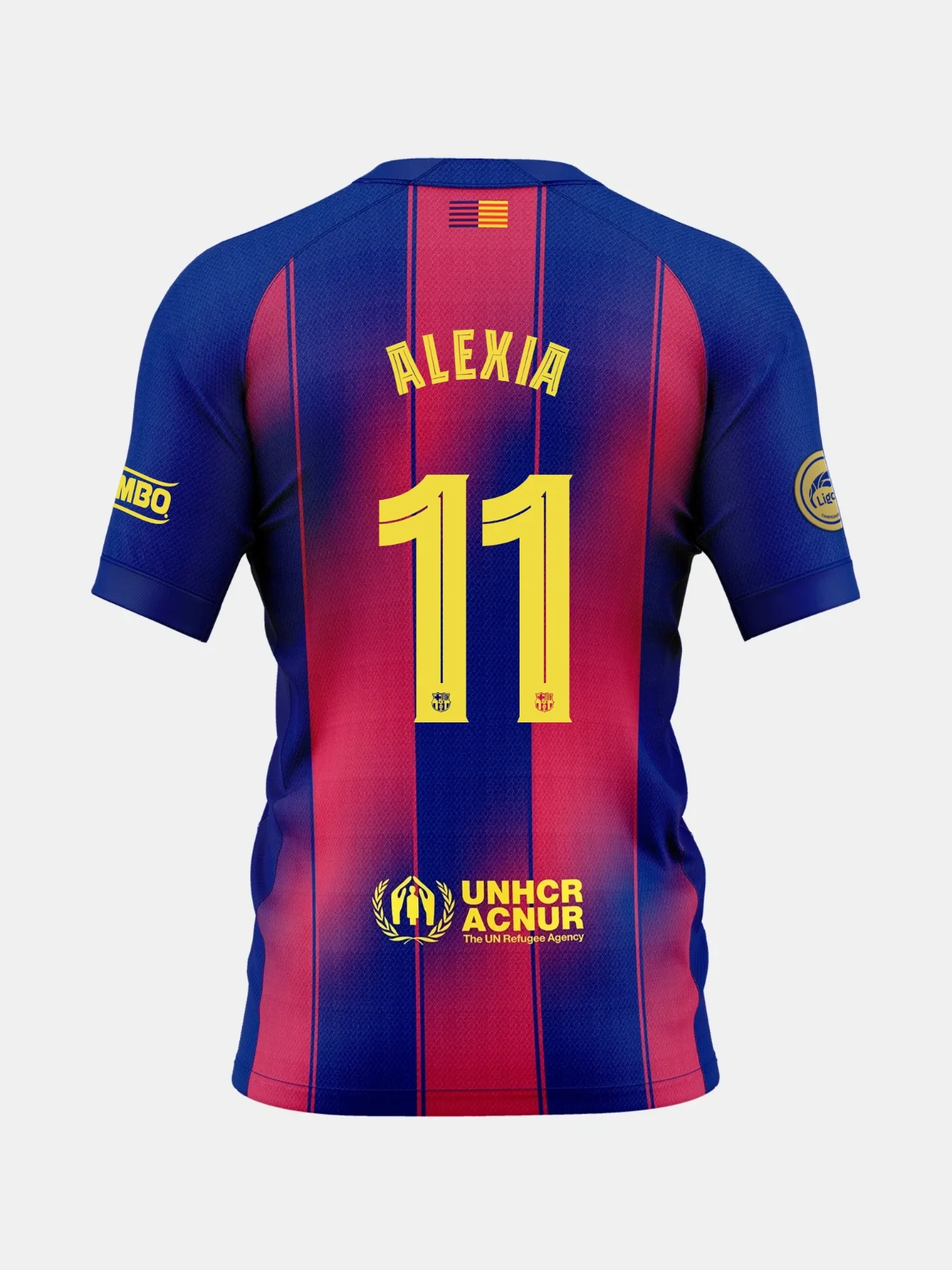ALEXIA | Liga F Men's home jersey 25/26 FC Barcelona