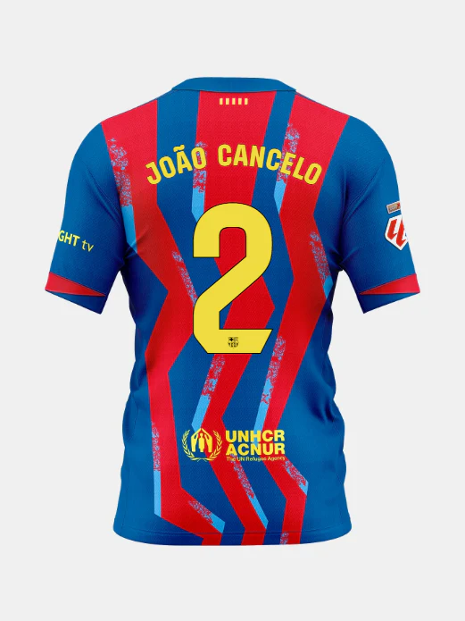 JOÃO CANCELO | La Liga Junior's fourth jersey 25/26 FC Barcelona - Player's Edition