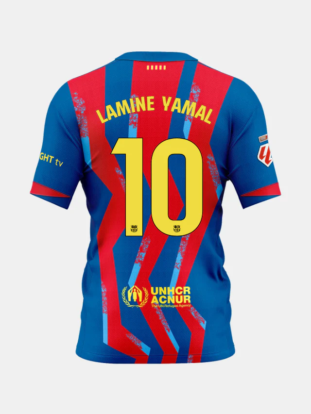 LAMINE YAMAL | La Liga Junior fourth jersey 25/26 FC Barcelona