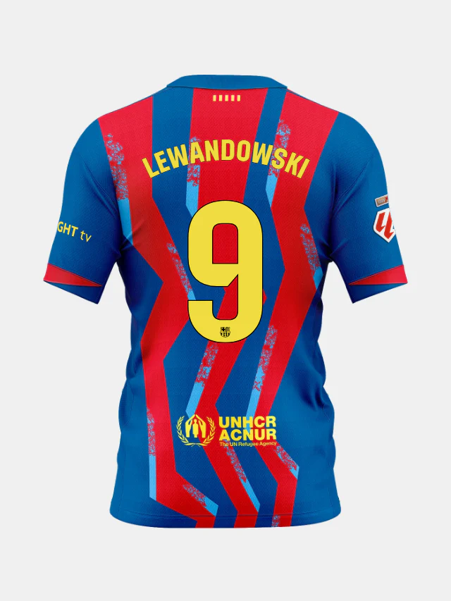 LEWANDOWSKI | La Liga Men's fourth jersey 25/26 FC Barcelona - Player's Edition - Image 4
