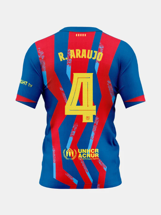 R. ARAUJO | Younger kids fourth kit FC Barcelona 25/26