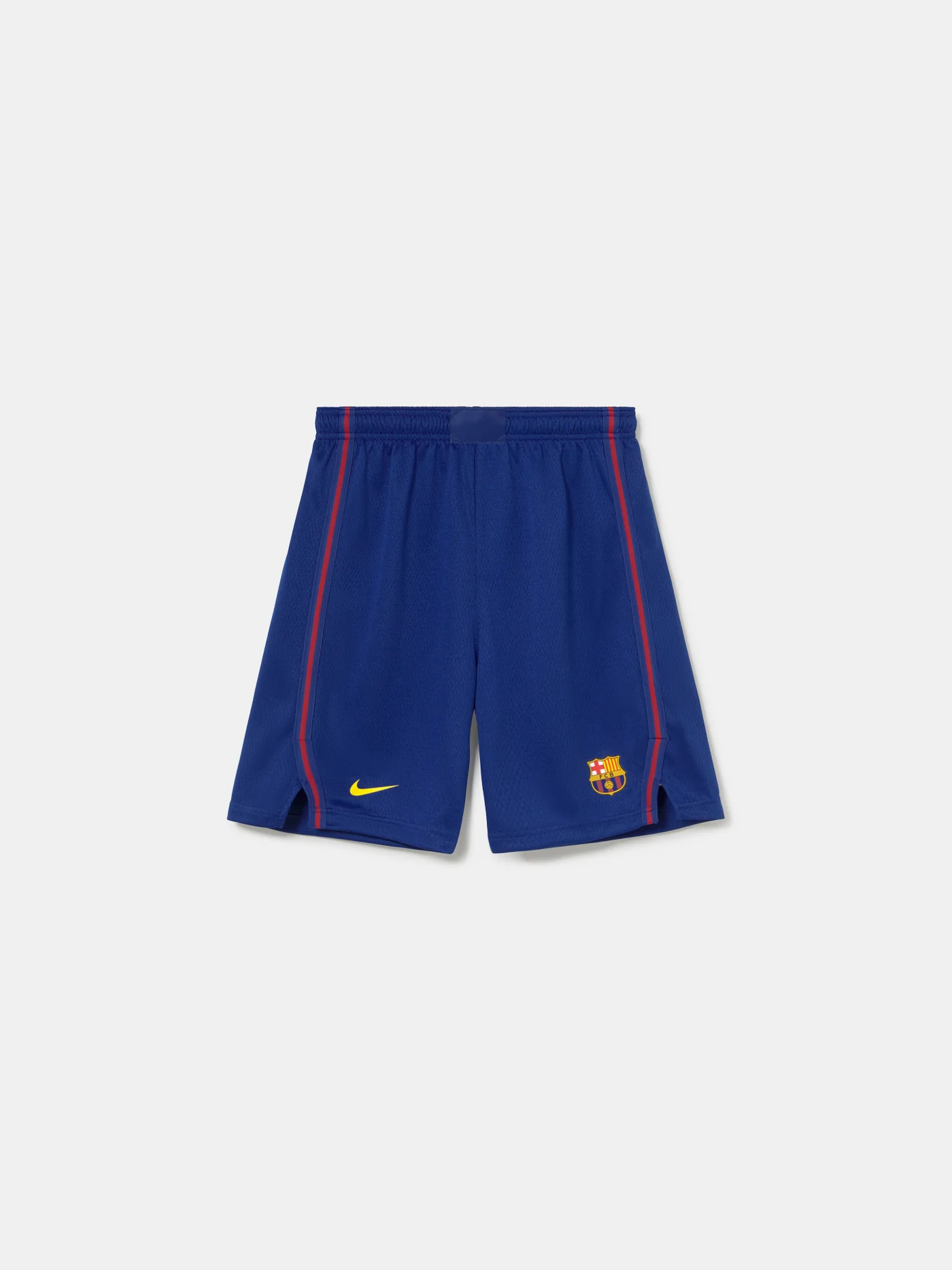 Junior FC Barcelona home kit shorts basketball 25/26
