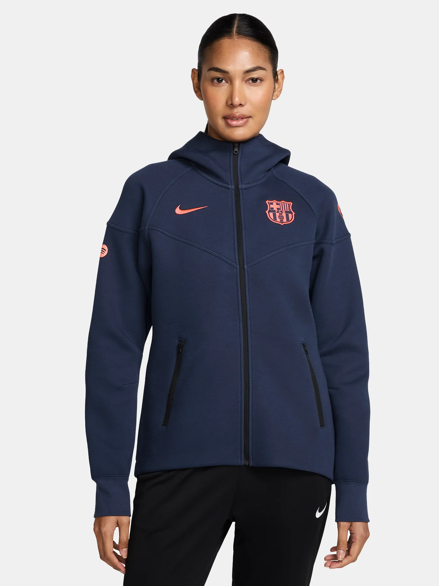 Jacket tech fleece Barça Nike T90 - Women