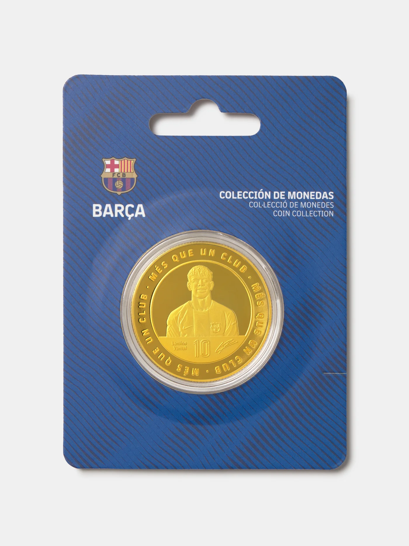 Gold Coin Lamine Yamal Collection FC Barcelona