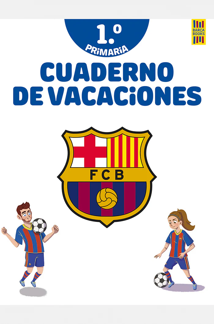 Holiday notebook 1st grade Barça - Spanish