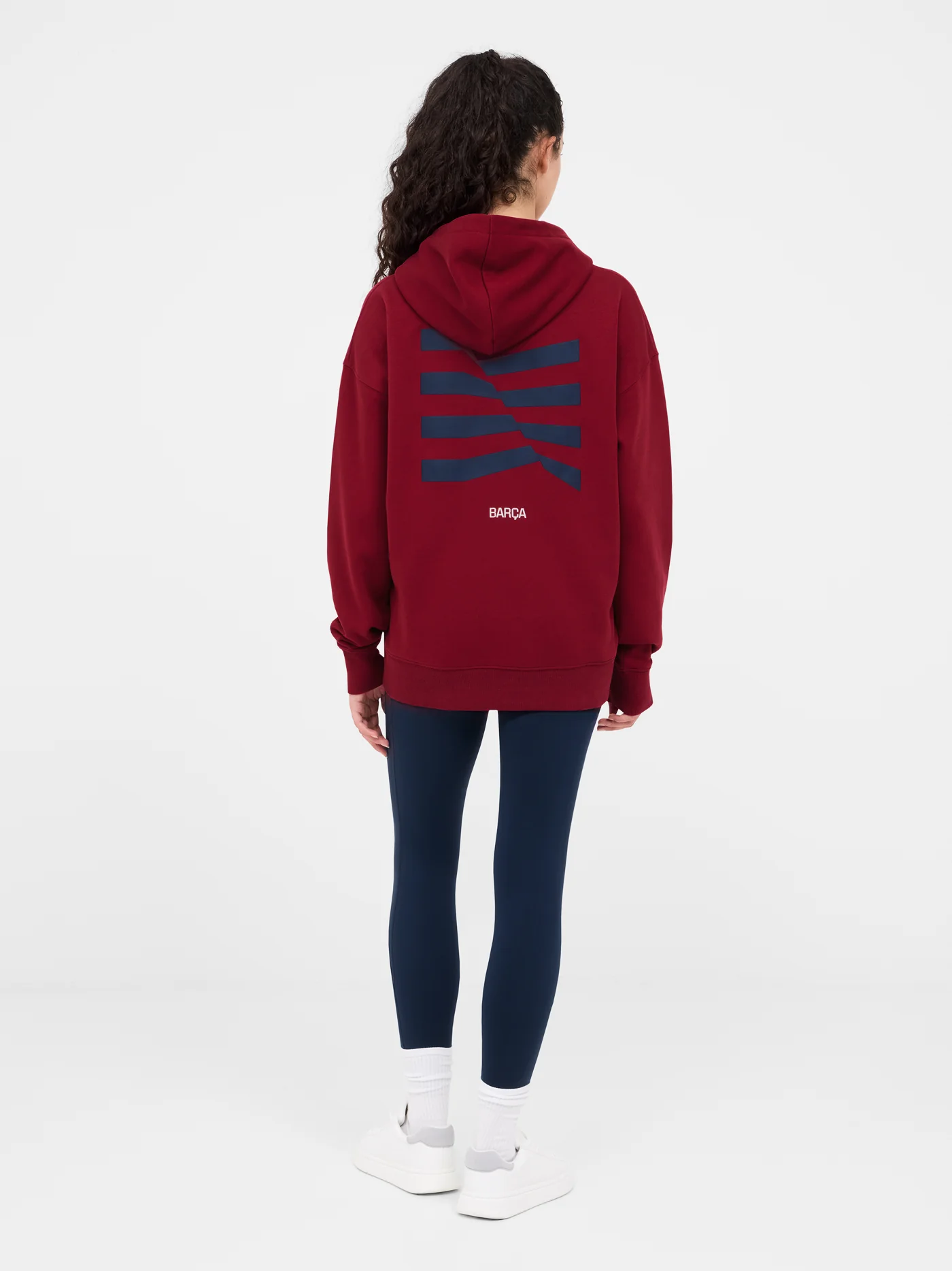 Hoodie red Barça - Woman - Image 4