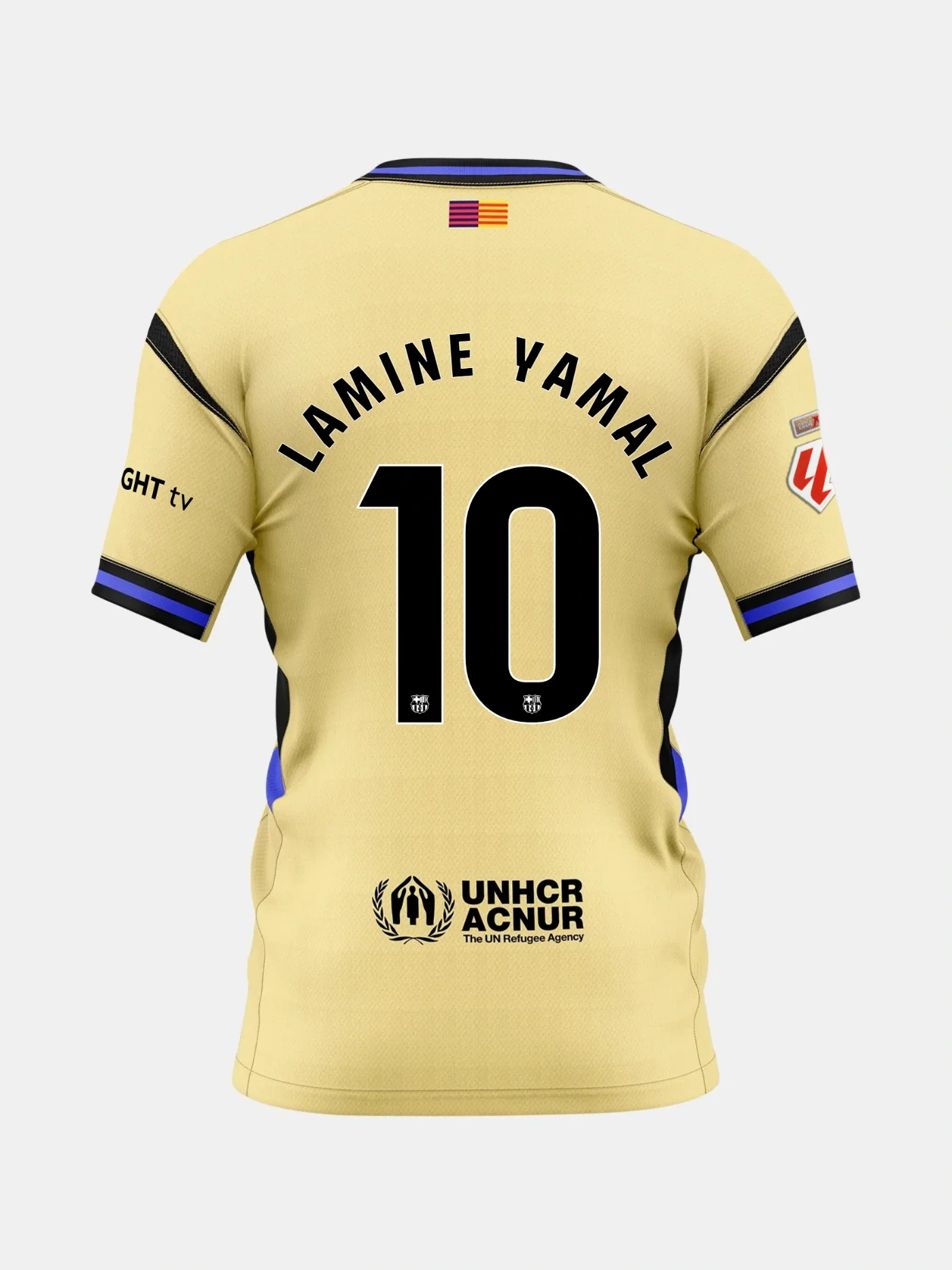 LAMINE YAMAL | La Liga Junior away jersey 25/26 FC Barcelona x Kobe Bryant