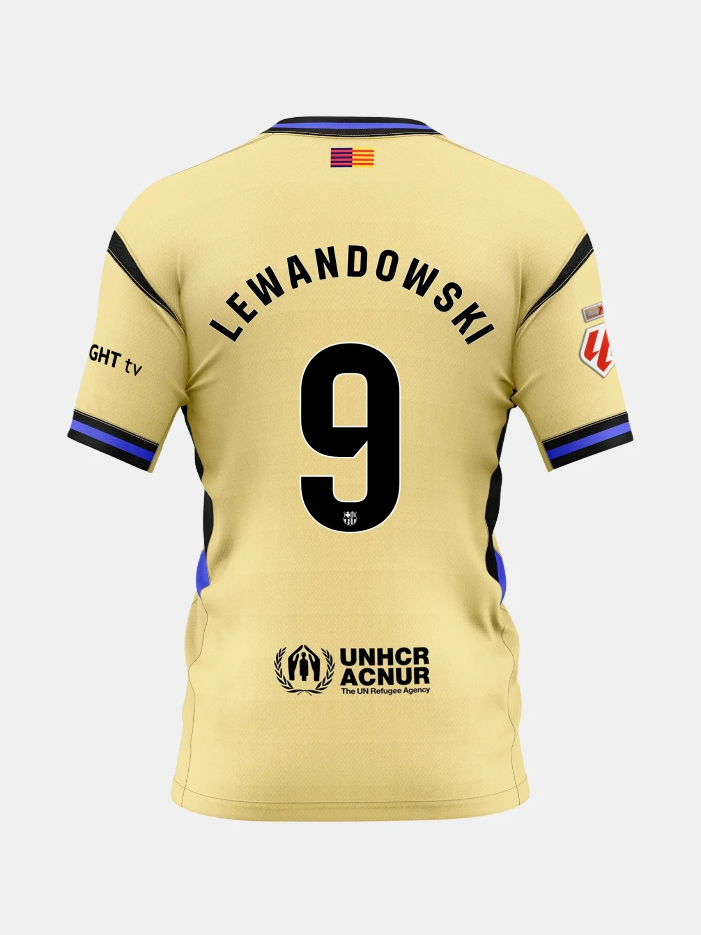 LEWANDOWSKI |La Liga Junior away jersey 25/26 FC Barcelona x Kobe Bryant - Player's Edition