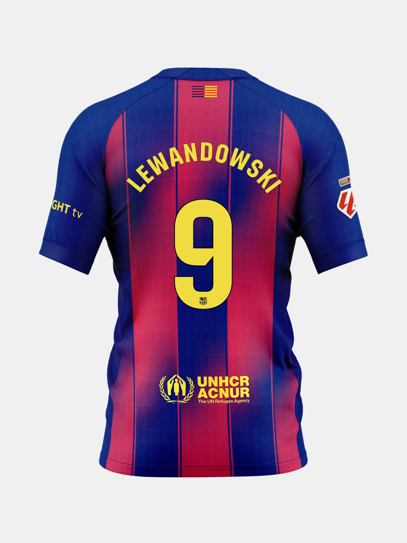LEWANDOWSKI | La Liga Junior home jersey 25/26 FC Barcelona - Player's Edition