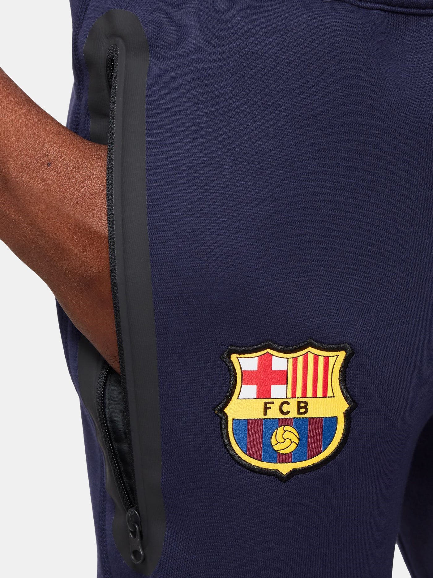 Pant tech fleece Barça Nike Navy - Junior - Image 3
