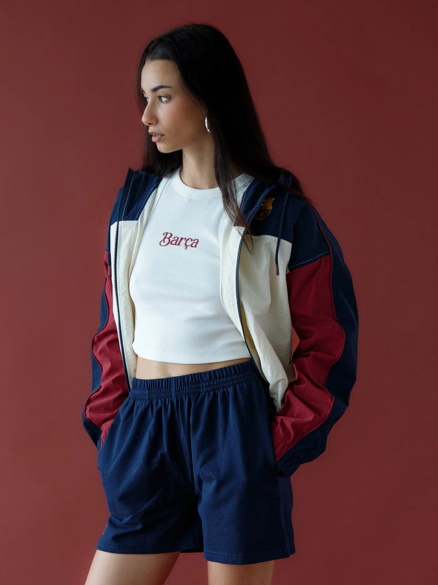 Light Jacket Women Blaugrana Core Barça - Image 6
