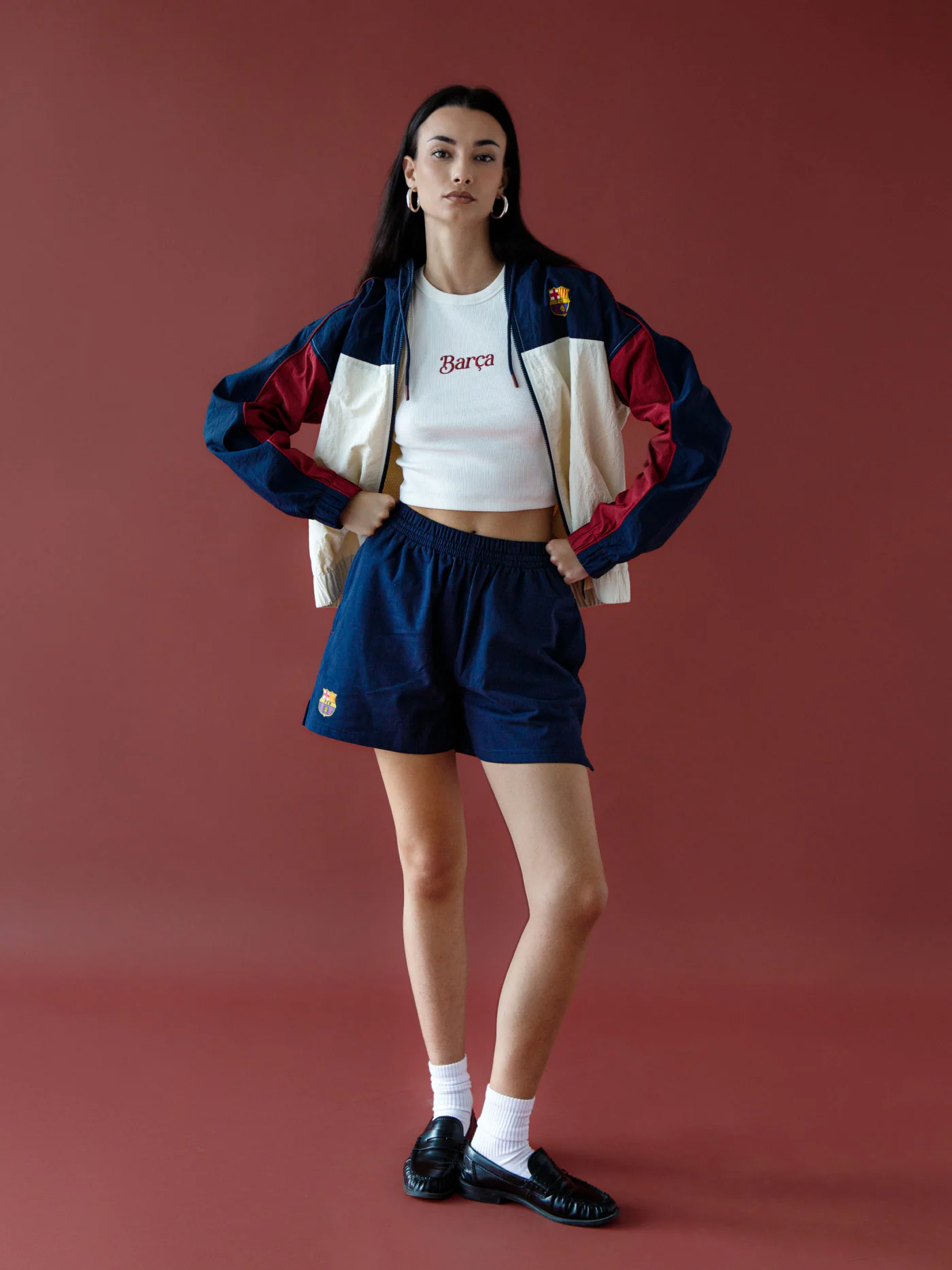Light Jacket Women Blaugrana Core Barça - Image 9
