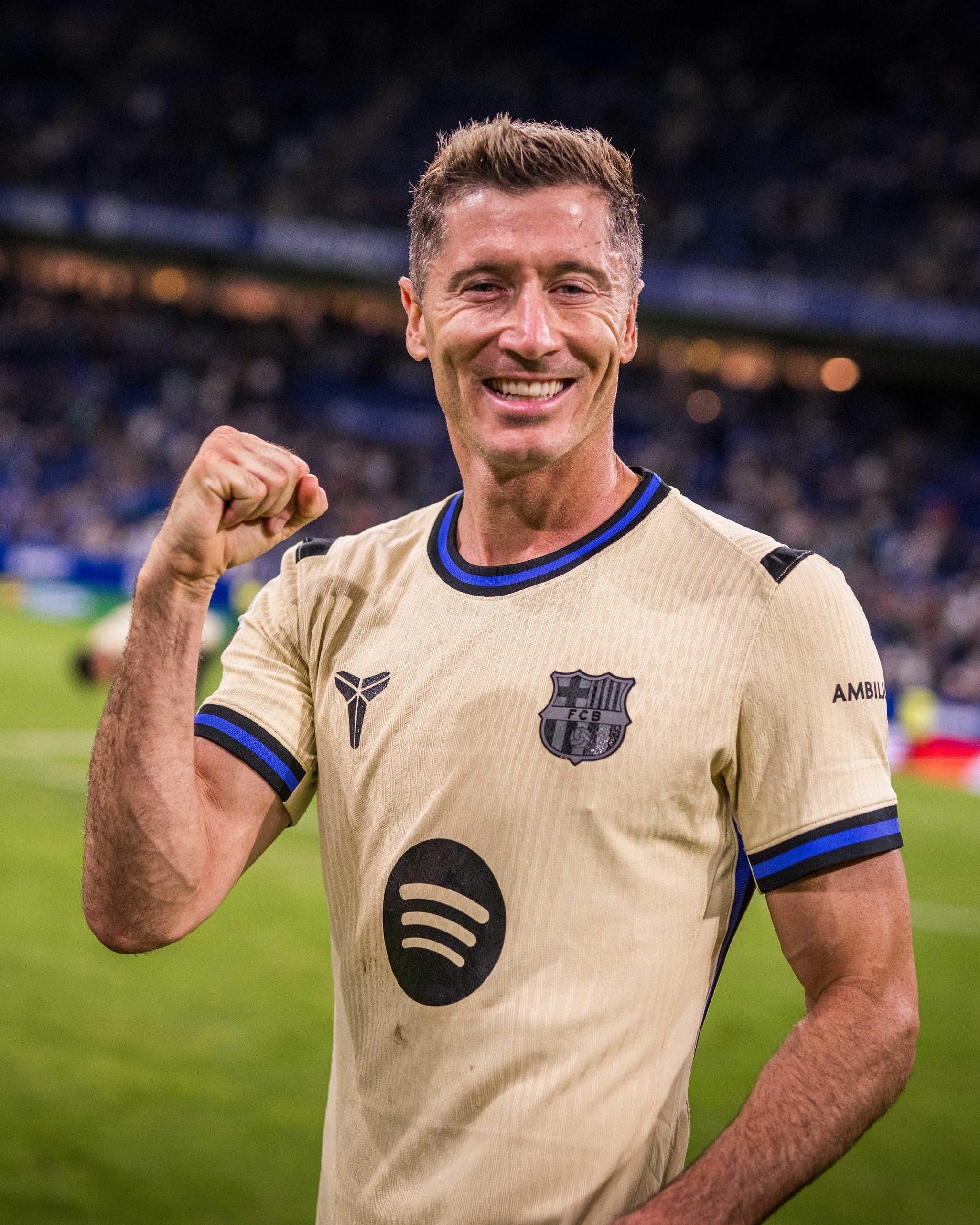 LEWANDOWSKI |La Liga Men's away jersey 25/26 FC Barcelona x Kobe Bryant - Player's Edition