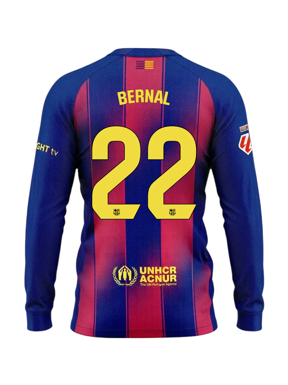 MARC BERNAL | La Liga Men's home jersey 25/26 FC Barcelona Long-sleeve