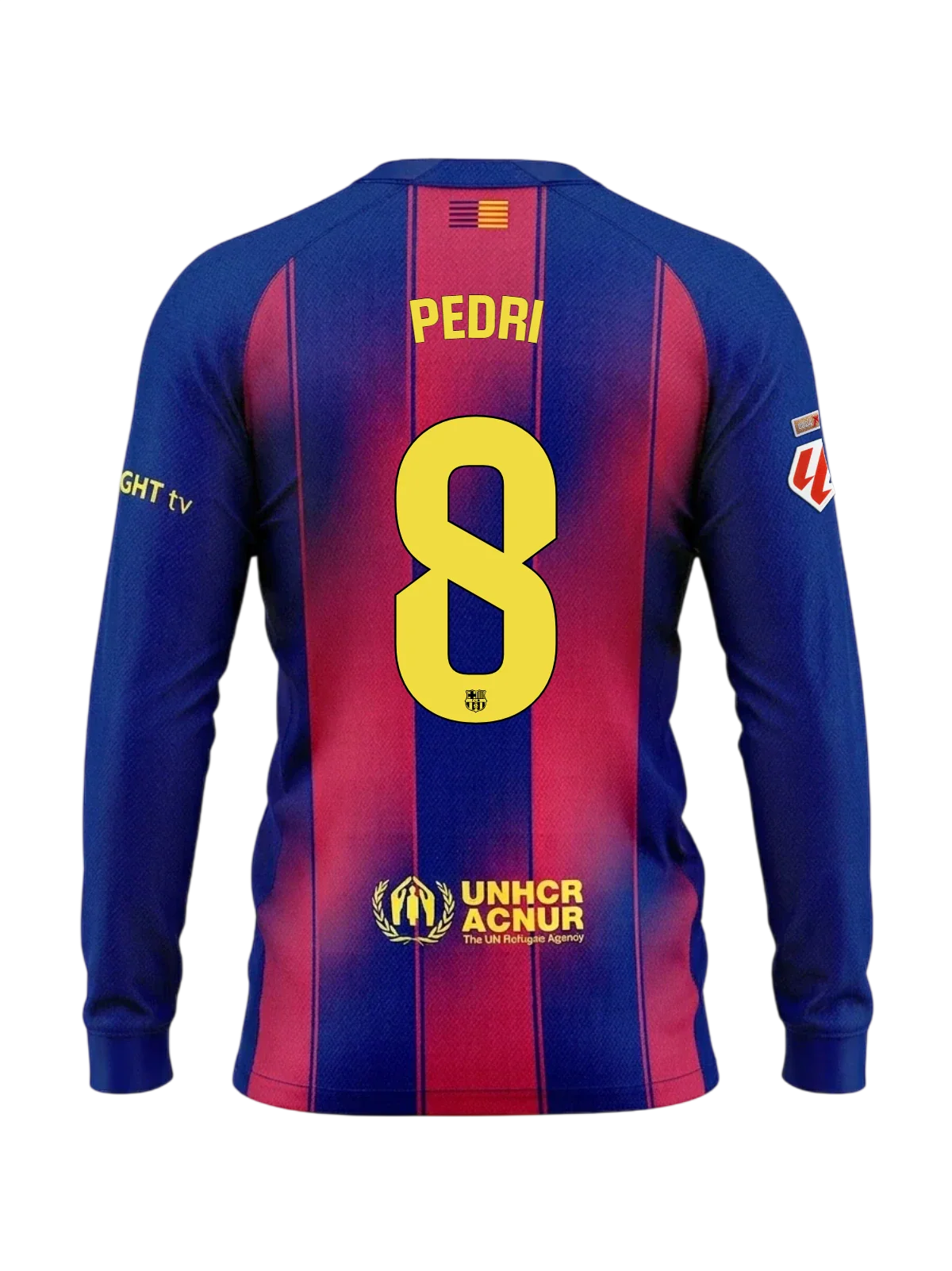 PEDRI | La Liga Men's home jersey 25/26 FC Barcelona Long-sleeve Long-sleeve