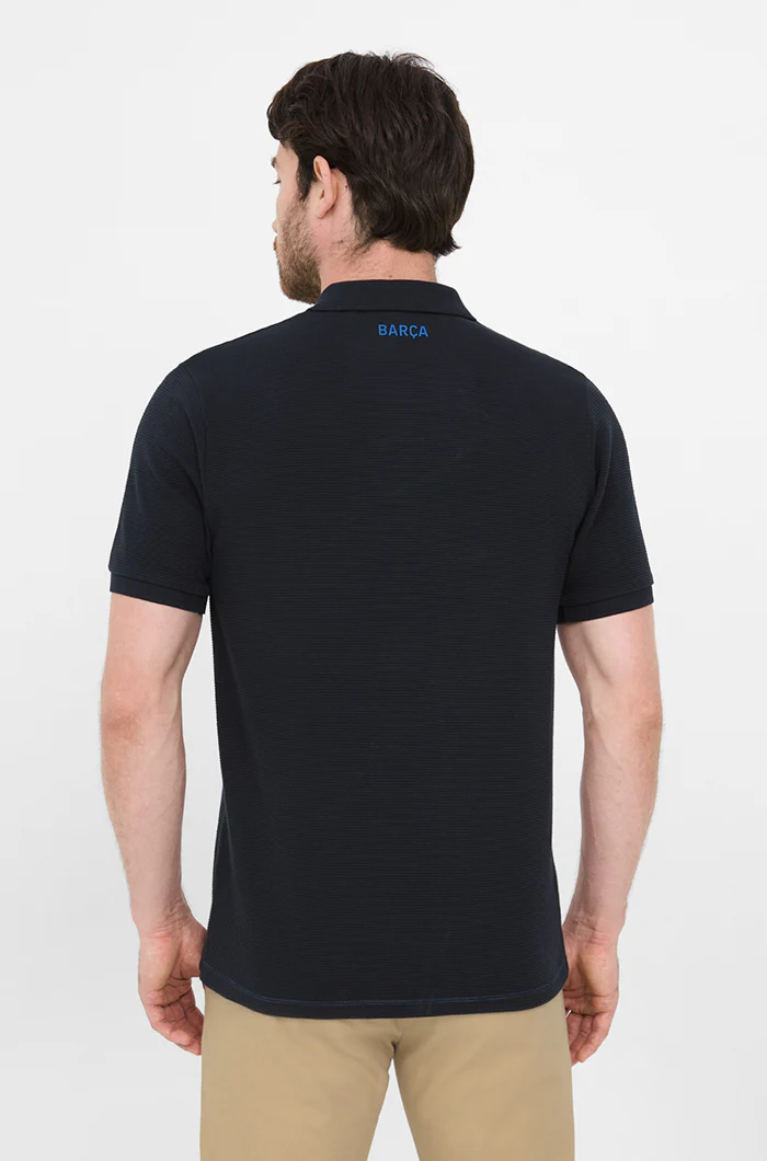 Navy polo shirt Barça - Image 2