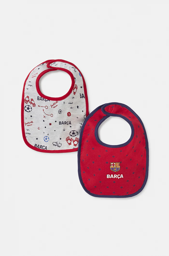Pack 2 Barça cotton bibs - Baby