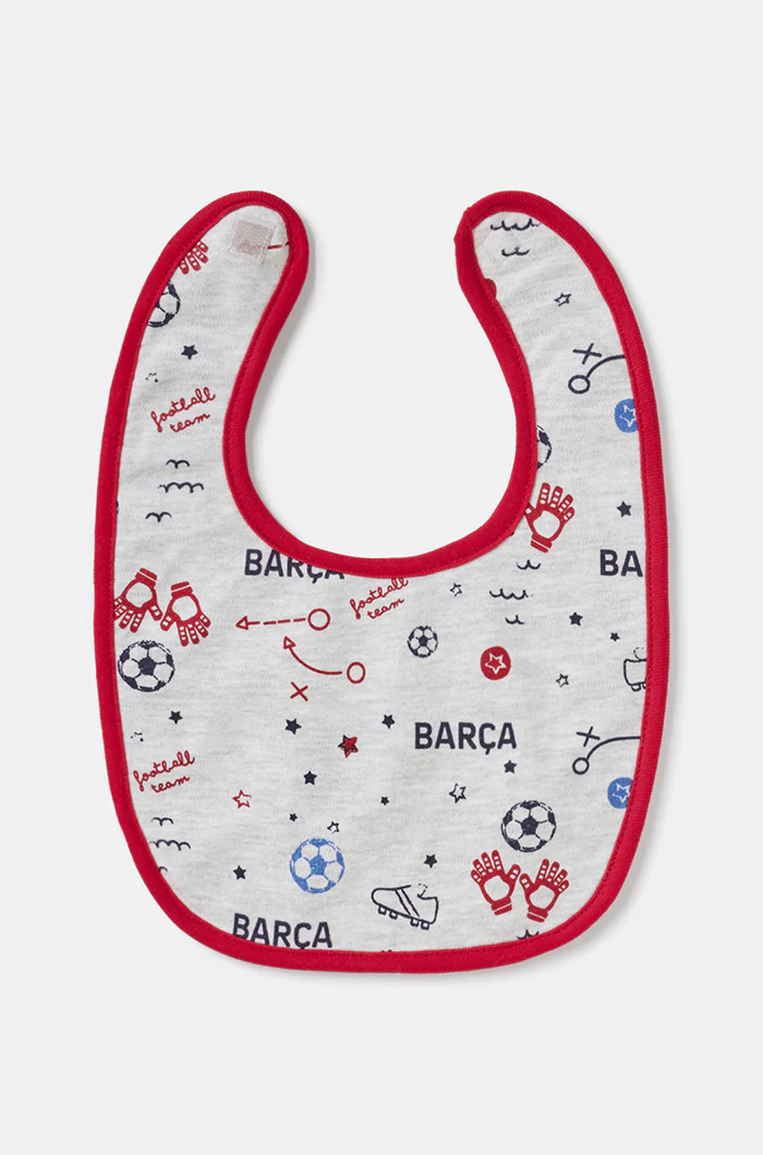Pack 2 Barça cotton bibs - Baby - Image 2
