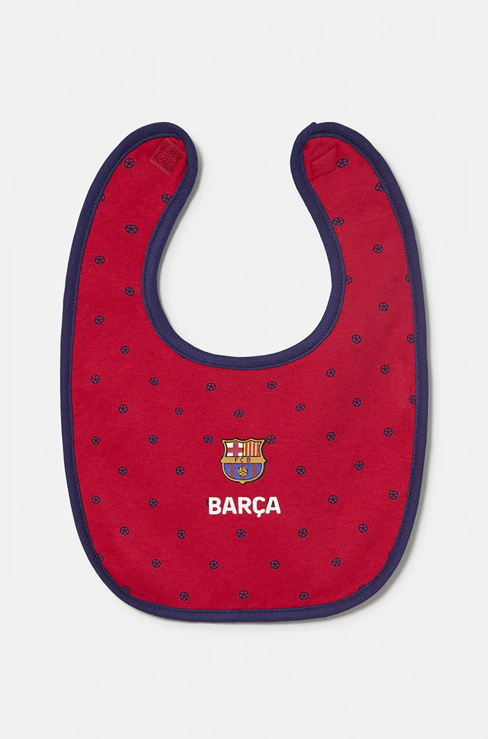 Pack 2 Barça cotton bibs - Baby - Image 3