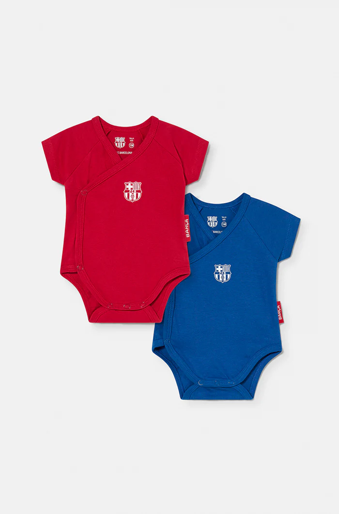 Pack 2 Blaugrana cotton bodysuits – Baby