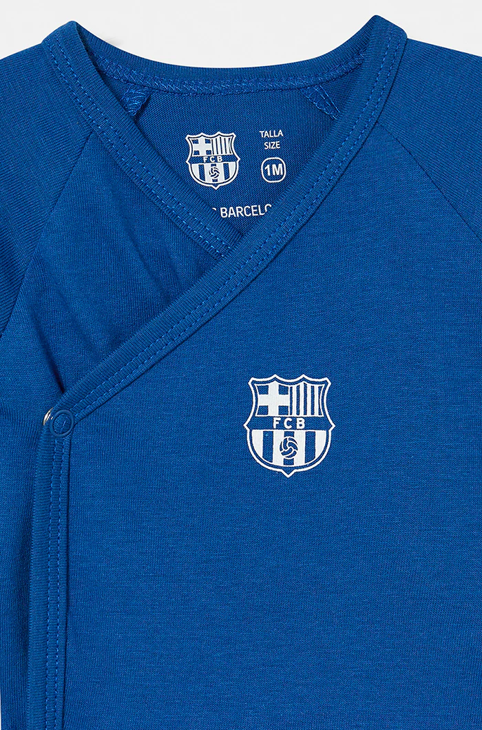 Pack 2 Blaugrana cotton bodysuits – Baby - Image 3
