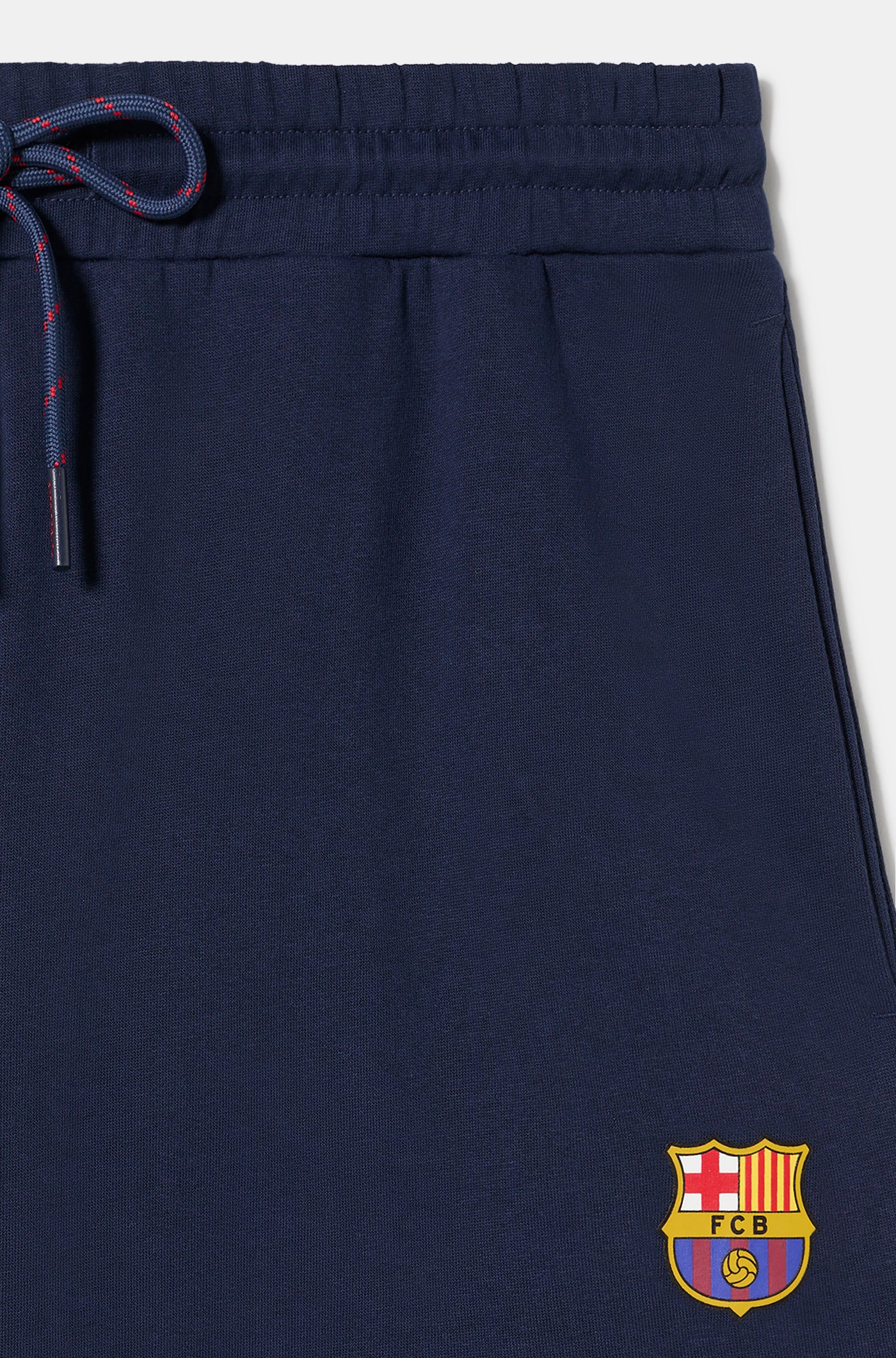 Navy Blue Sweatpants with Barça Crest - Image 2