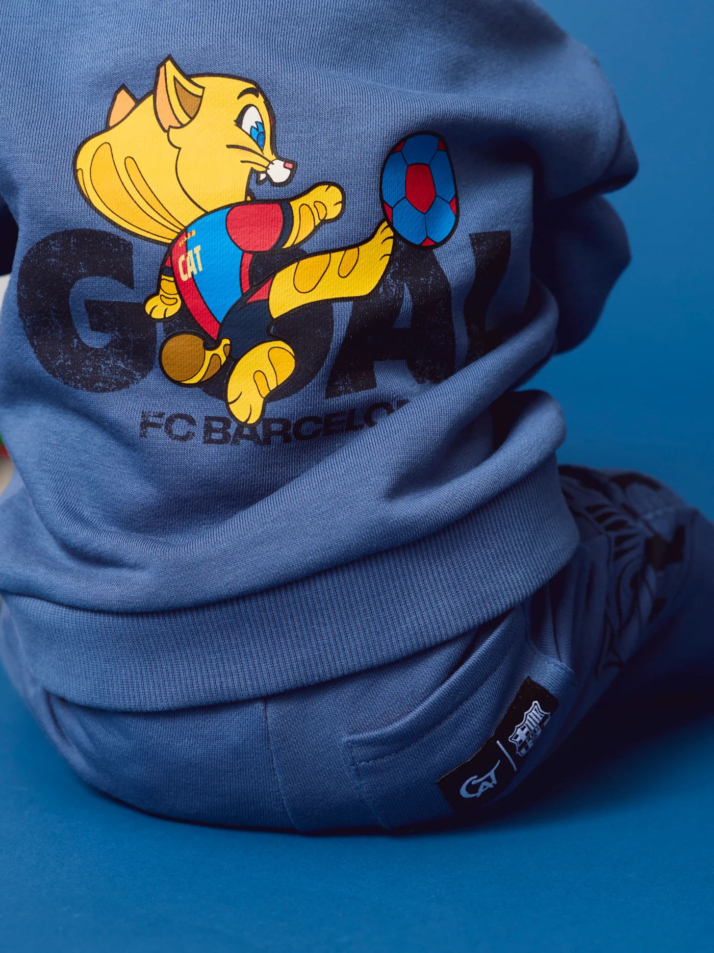 Crew Blue Baby Cat Goal Barça - Image 3