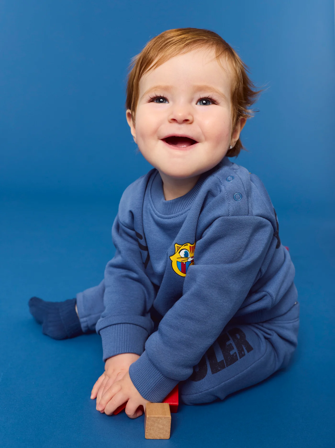 Crew Blue Baby Cat Goal Barça - Image 5