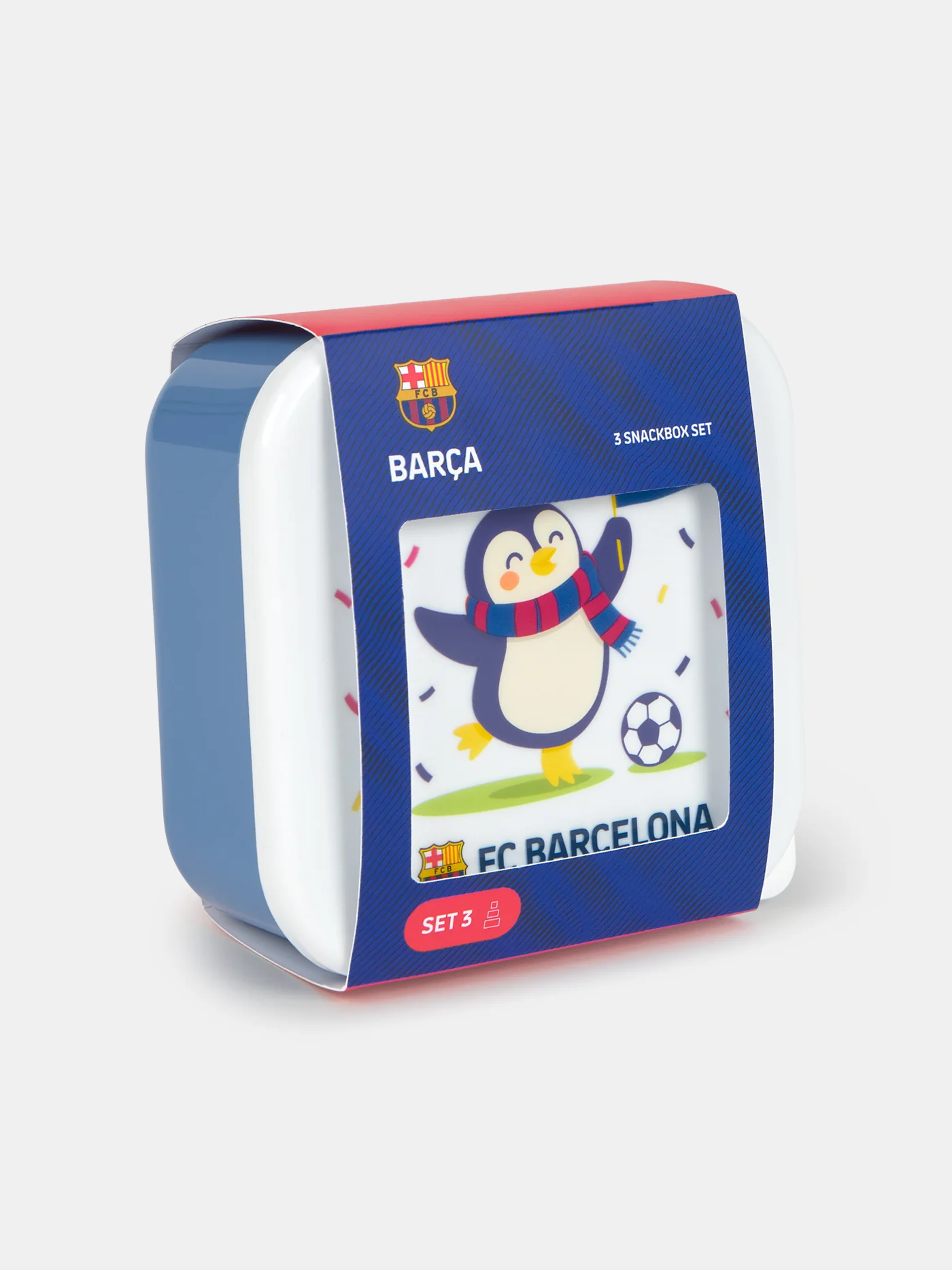 Snack Box Set 3-Piece Barça - Image 2