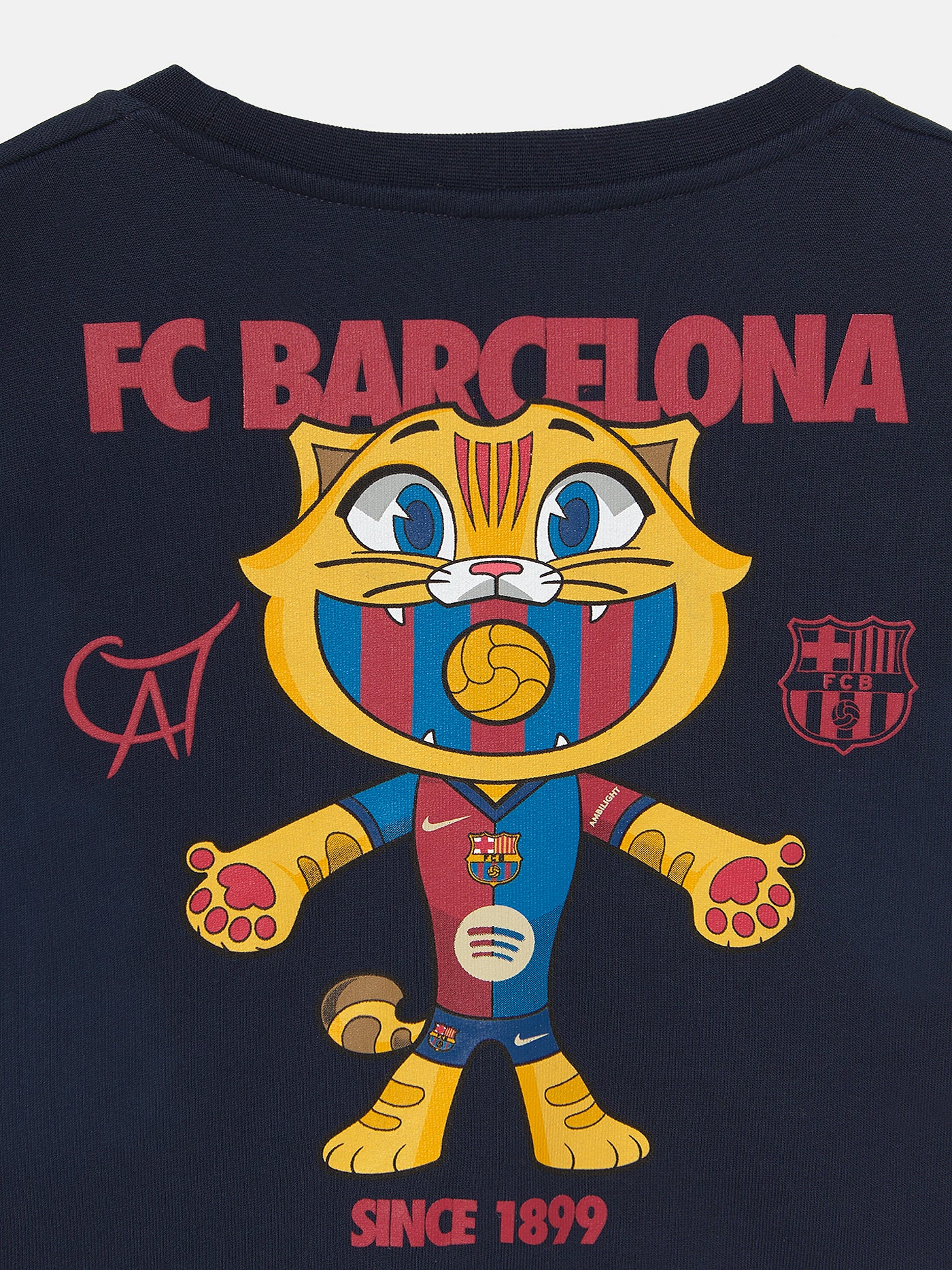Sweatshirt navy Cat Barça - Kids - Image 4