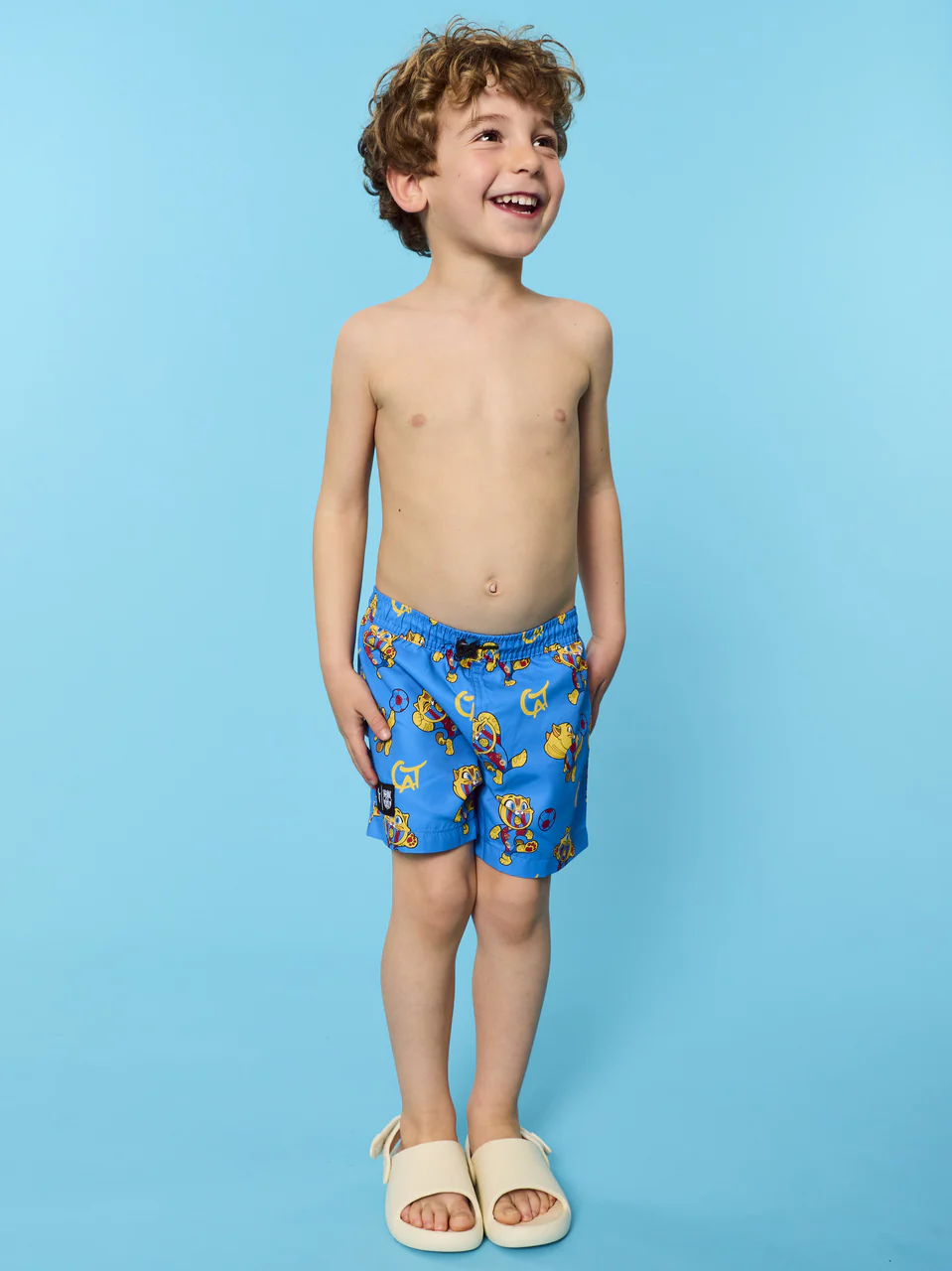 Swimwear Blue Cat Short Barça