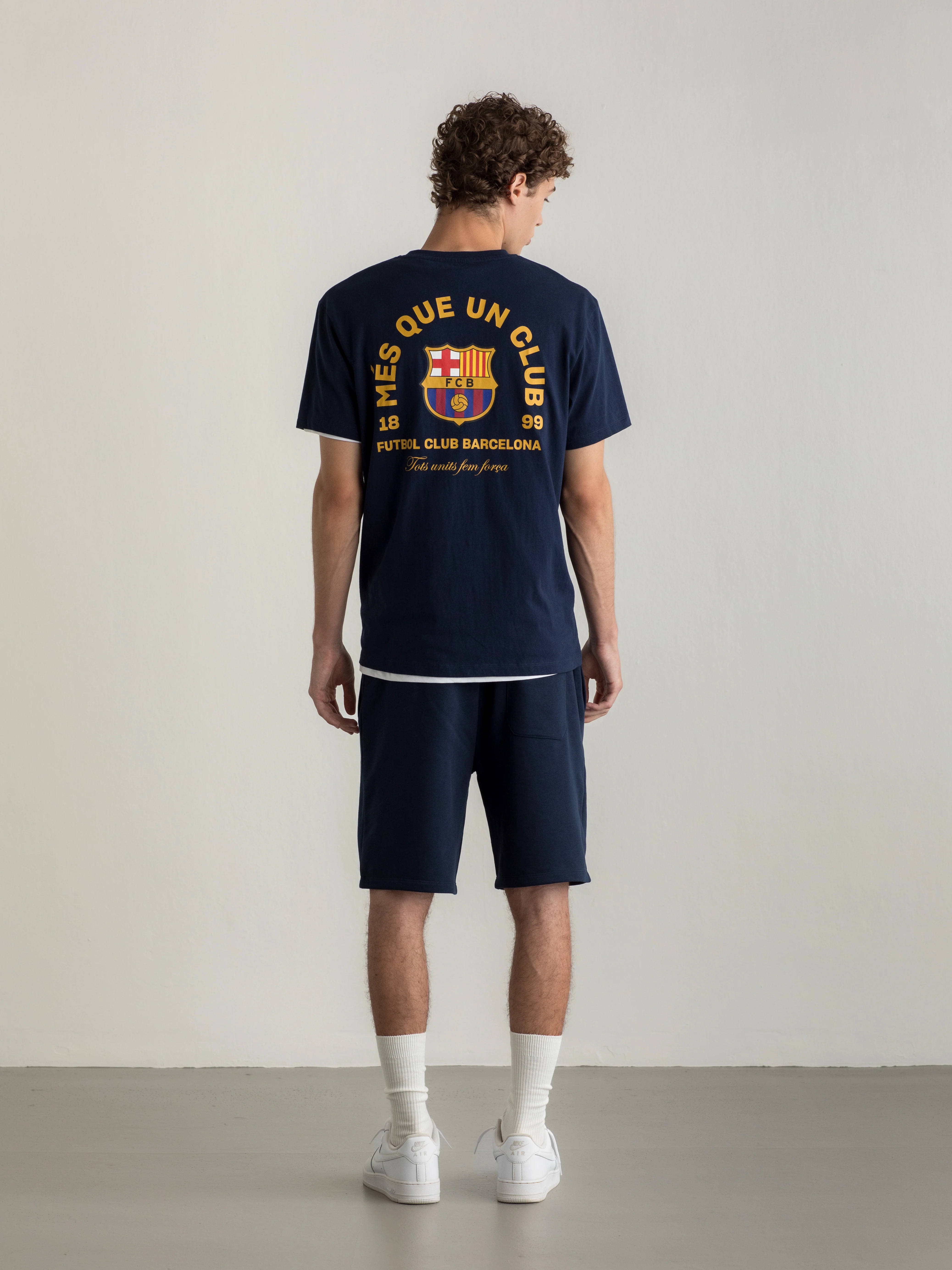 T-shirt Core Navy "MÉS QUE UN CLUB"