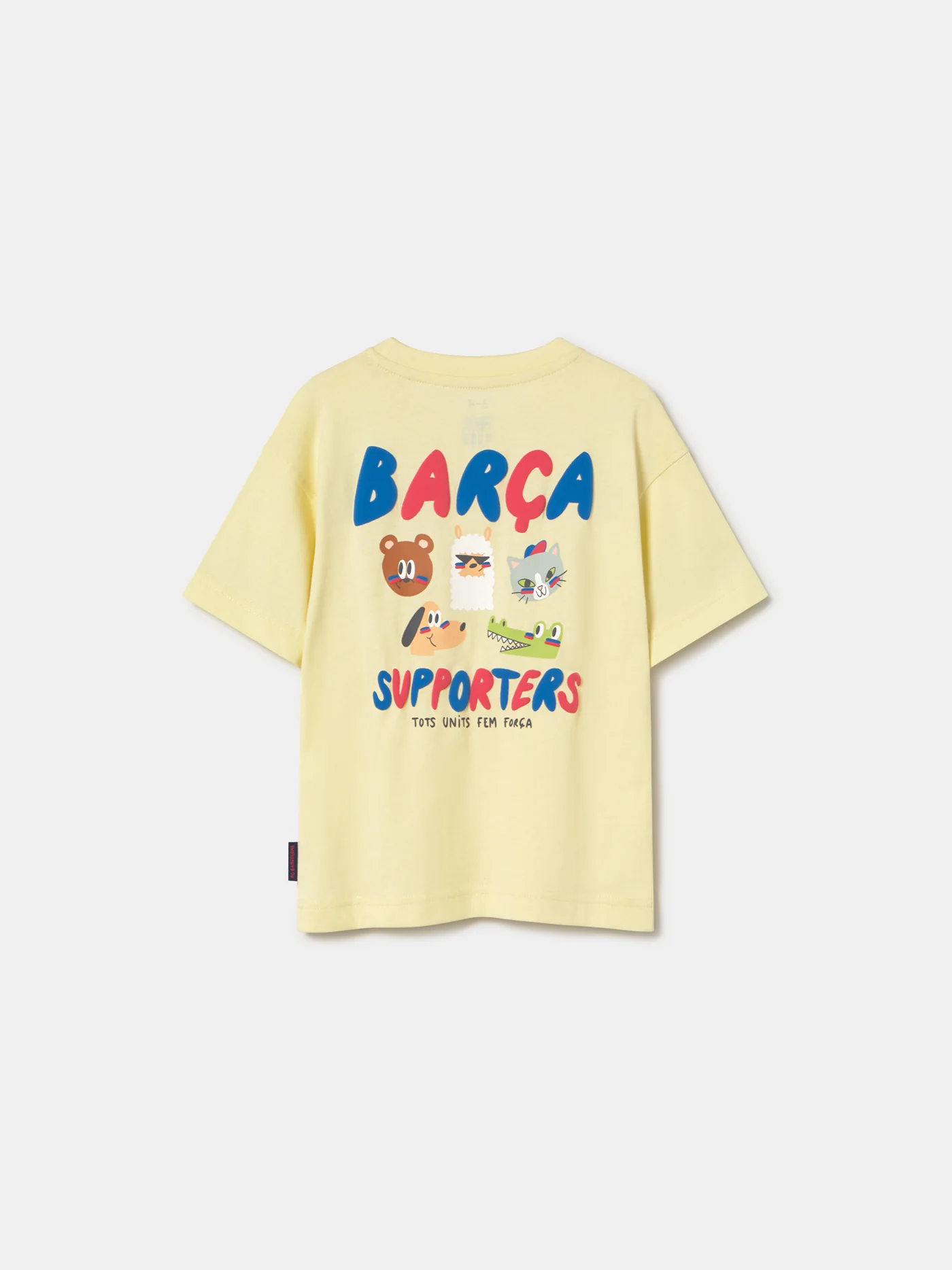 T-shirt ecru Squad Barça - Kids - Image 3