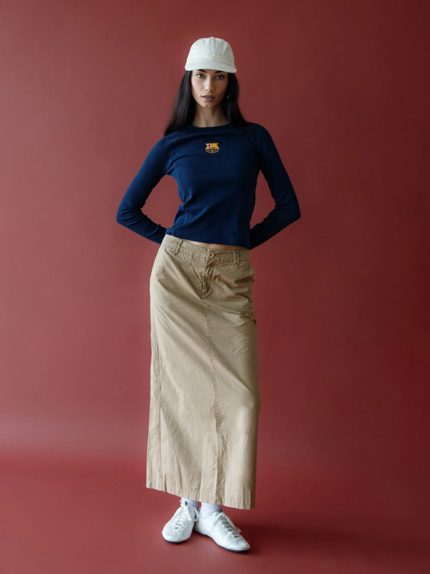 T-shirt Women Navy Core Barça - Image 8