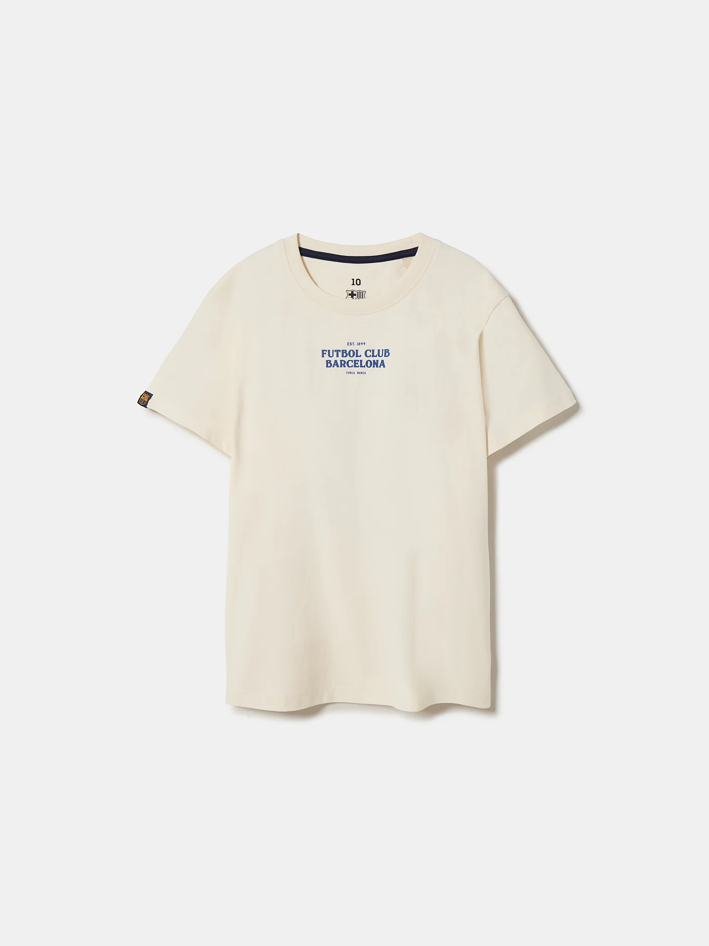 T-shirt beige Barça - Junior - Image 5