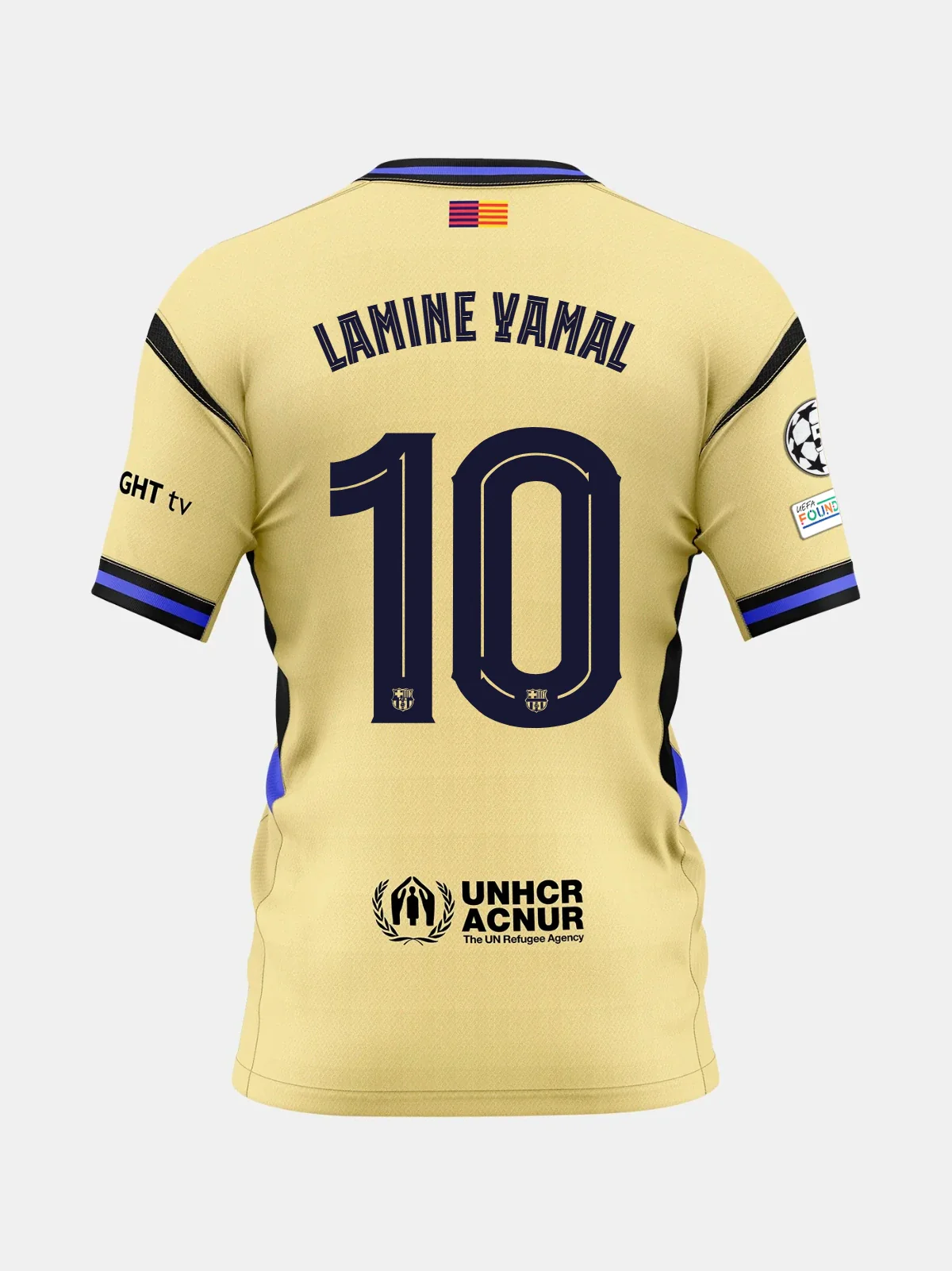 LAMINE YAMAL | UCL Women's away jersey 25/26 FC Barcelona x Kobe Bryant