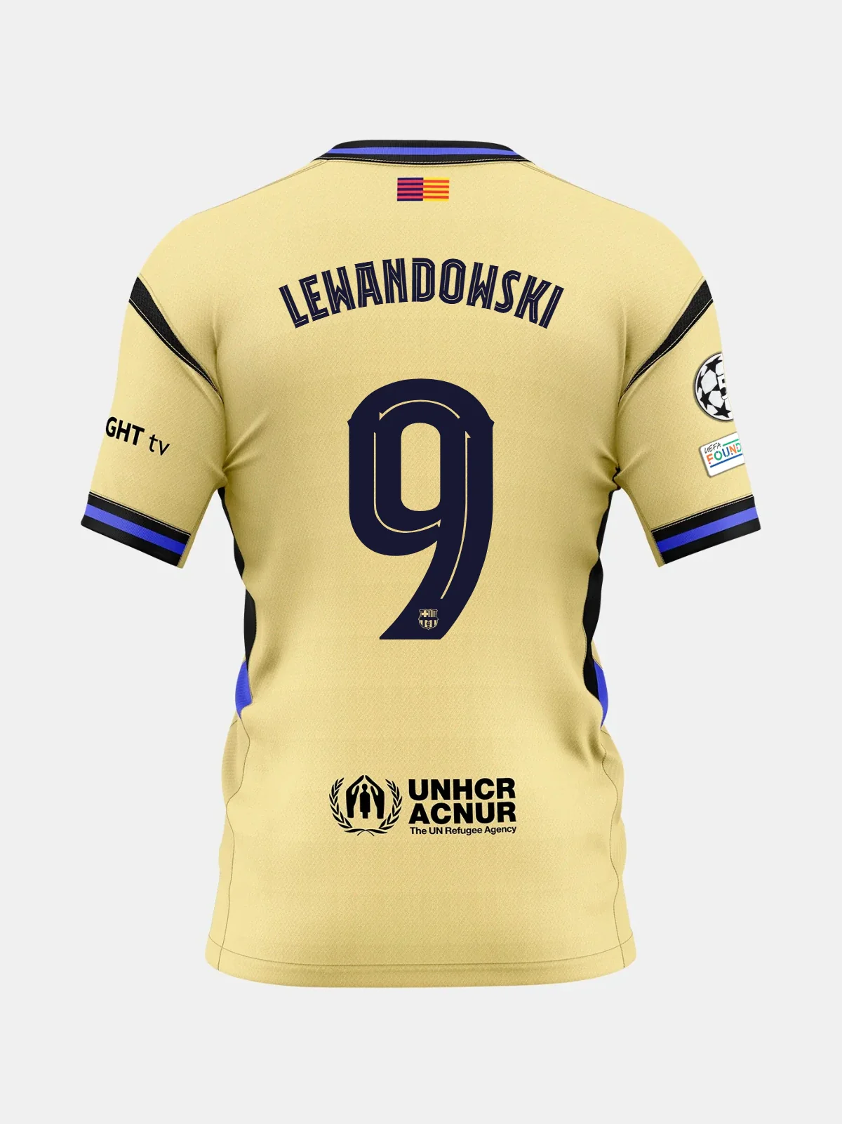 LEWANDOWSKI |UCL Women's away jersey 25/26 FC Barcelona x Kobe Bryant
