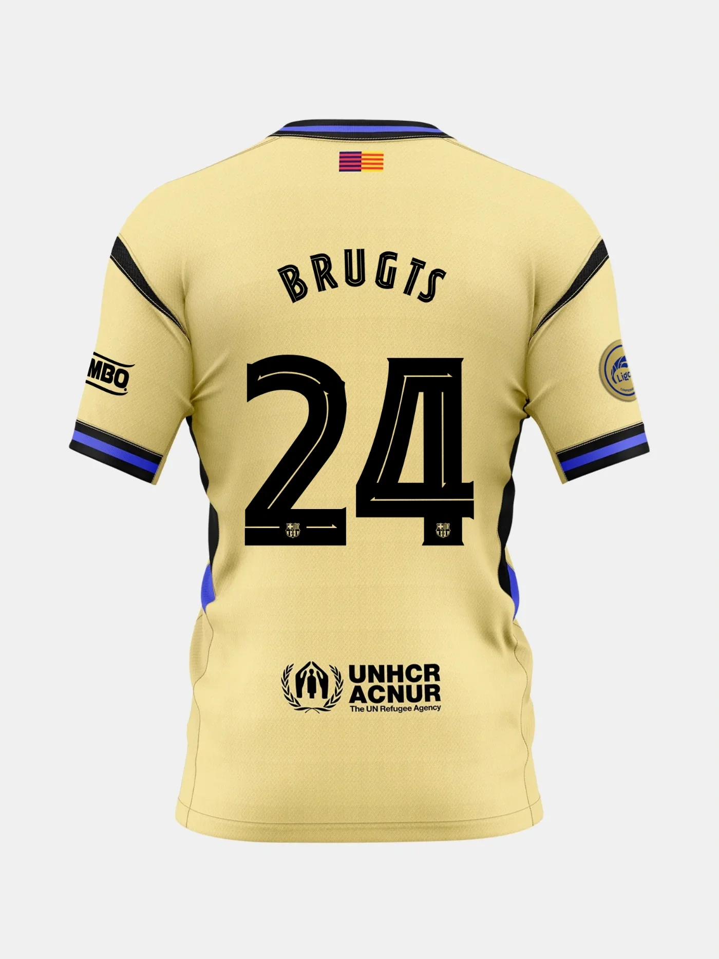 BRUGTS | Liga F Women's away jersey 25/26 FC Barcelona x Kobe Bryant