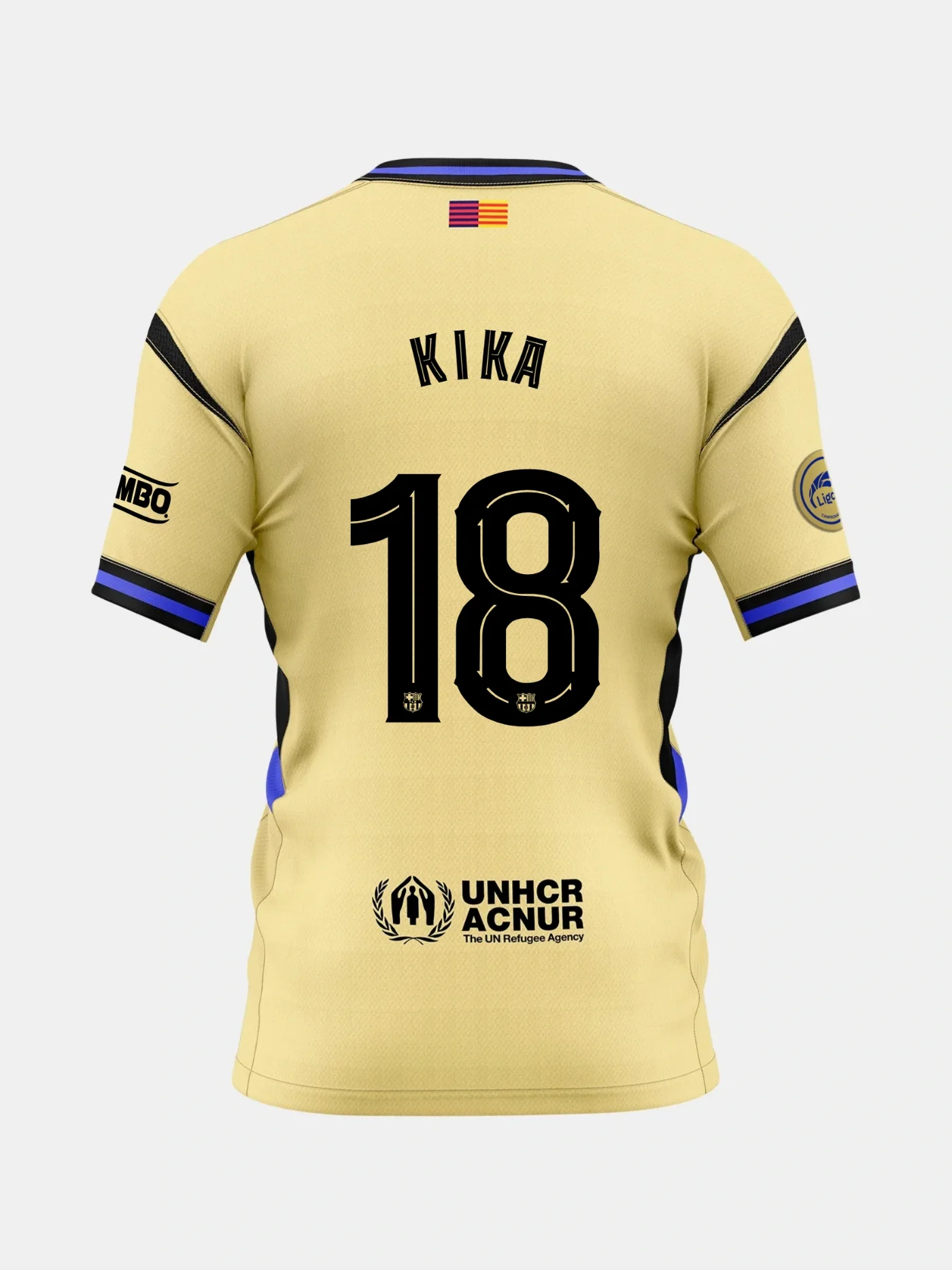 KIKA | Liga F Women's away jersey 25/26 FC Barcelona x Kobe Bryant
