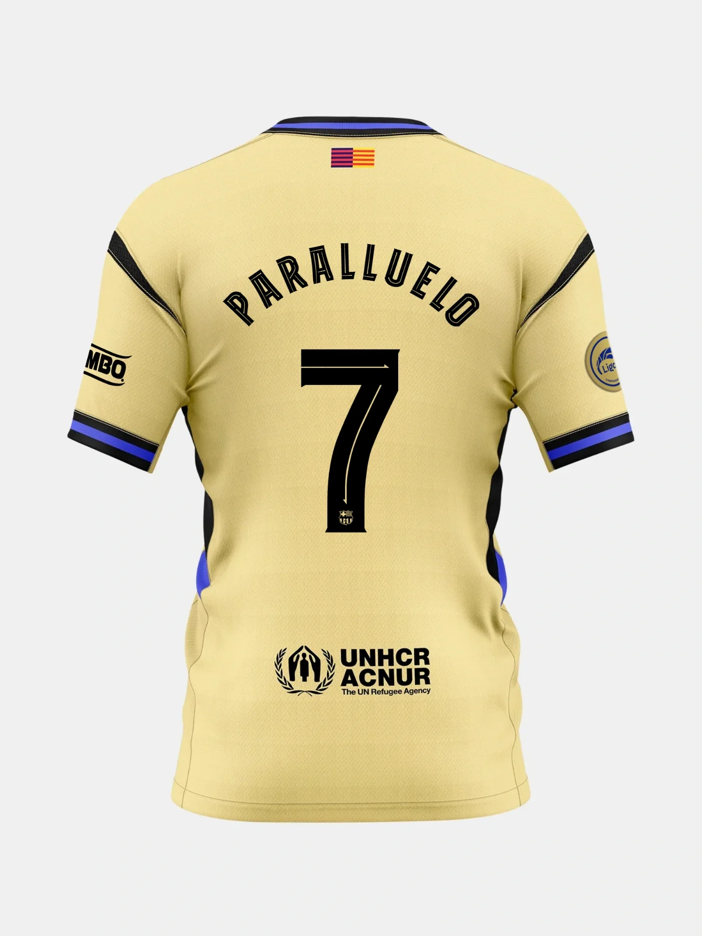 PARALLUELO | Liga F Women's away jersey 25/26 FC Barcelona x Kobe Bryant