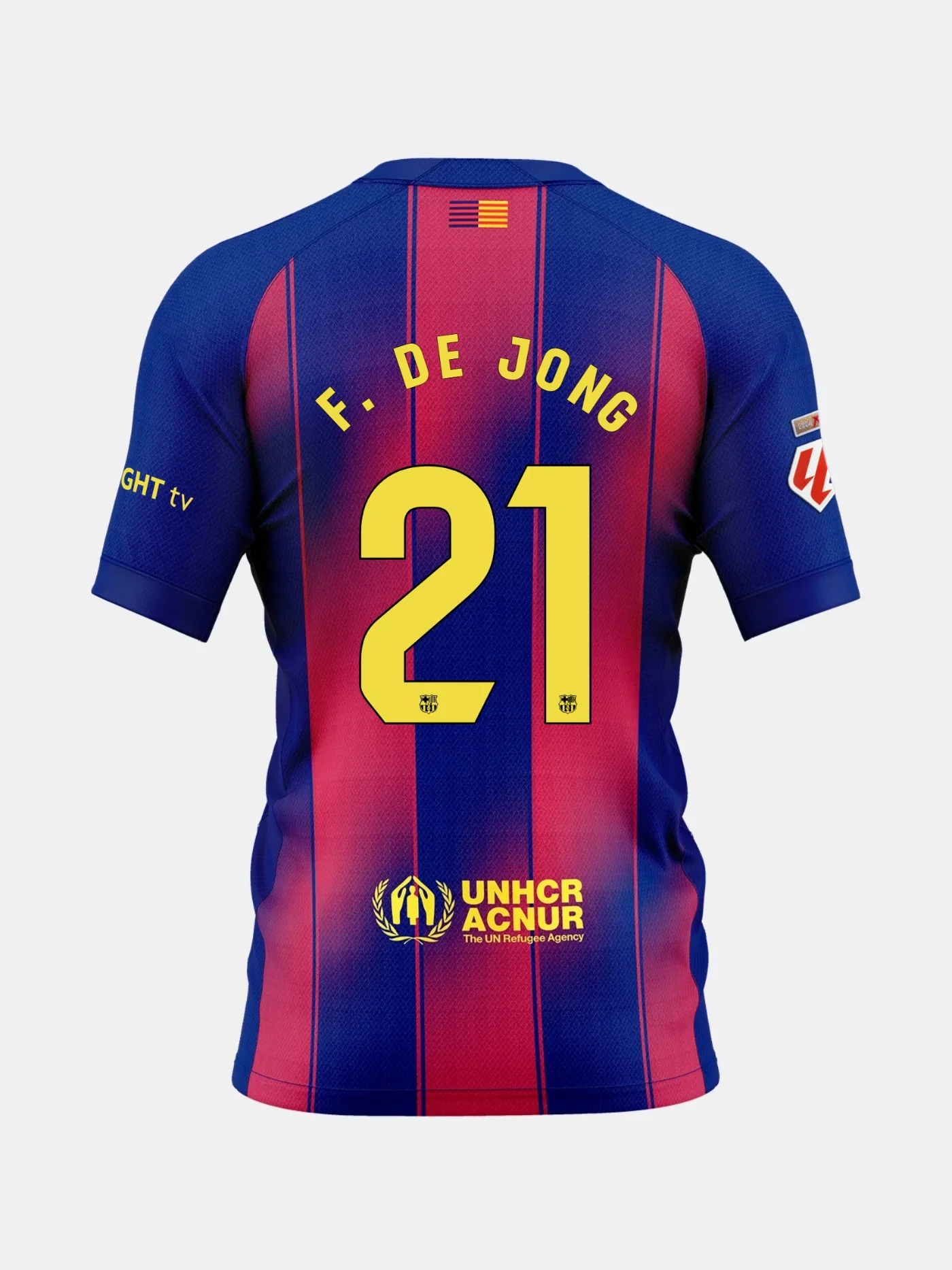 F. DE JONG | La Liga Women's home jersey 25/26 FC Barcelona