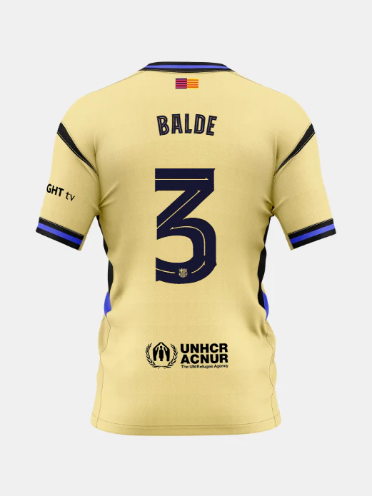 BALDE | Younger kids away kit 25/26 FC Barcelona x Kobe Bryant