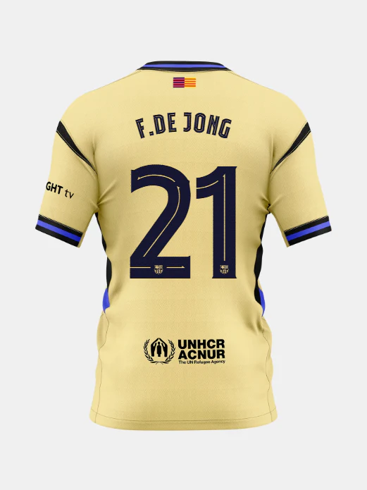 F. DE JONG | Younger kids away kit 25/26 FC Barcelona x Kobe Bryant