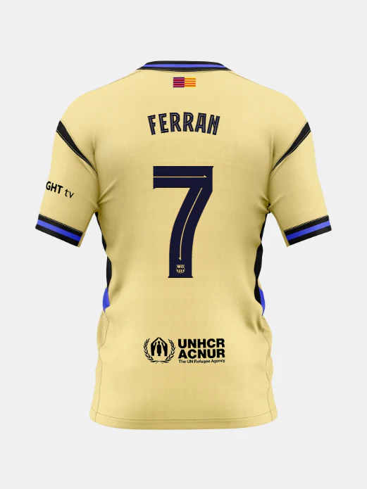 FERRAN | Younger kids away kit 25/26 FC Barcelona x Kobe Bryant