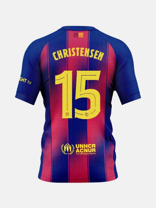 CHRISTENSEN | Younger kids home kit 25/26 FC Barcelona