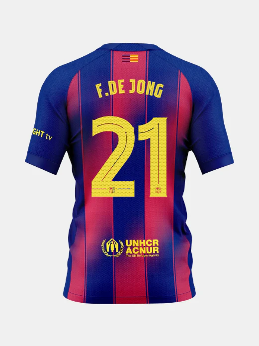 F. DE JONG | Younger kids home kit 25/26 FC Barcelona