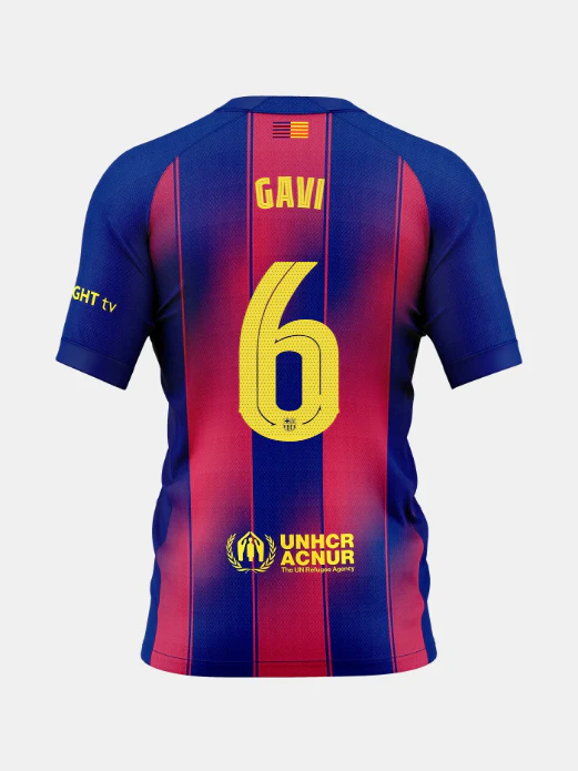 GAVI | Younger kids home kit 25/26 FC Barcelona