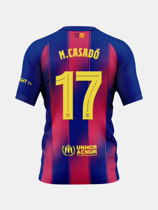 M. CASADÓ | Younger kids home kit 25/26 FC Barcelona